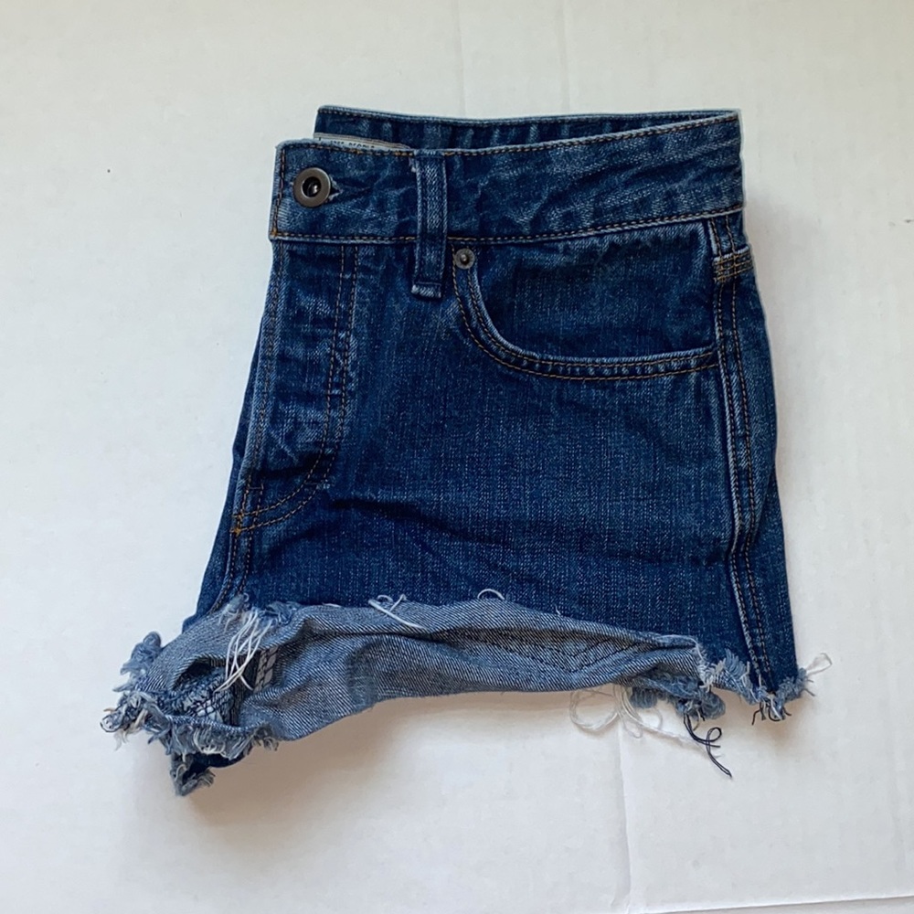 Free People Logan High Rise Cutoff‎ Denim Shorts - Picture 10 of 10